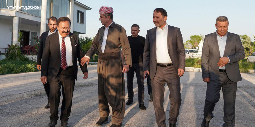 Duhok Valisi Ali Tater ve Beraberindeki Heyet, Esat Canan’ı Ziyaret Etti