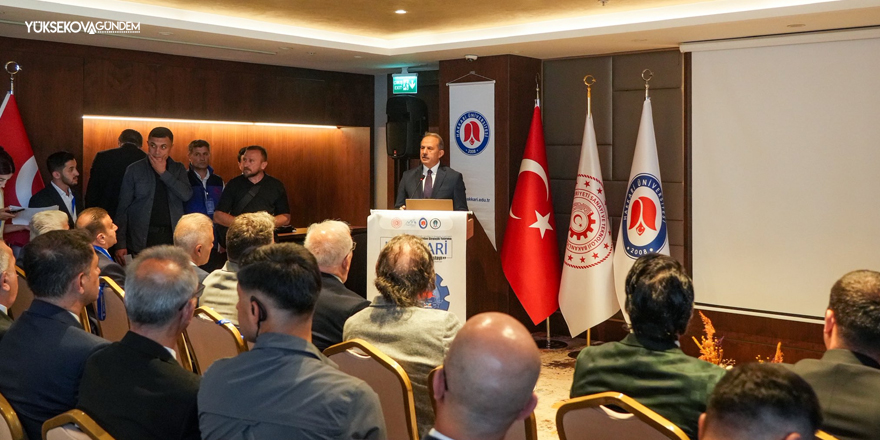 Yüksekova'da Sınır Lojistik Merkezi İçin Çalıştay Düzenlendi
