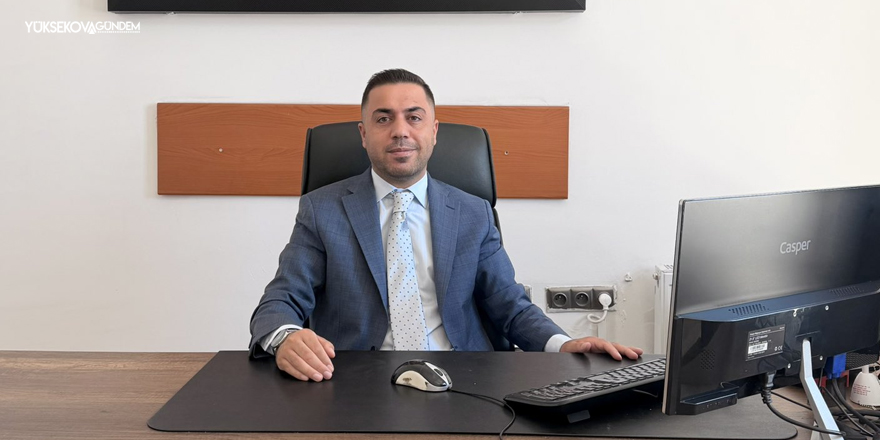 Sami Keskin, Yüksekova Köylere Hizmet Götürme Birliği Müdürlüğüne atandı