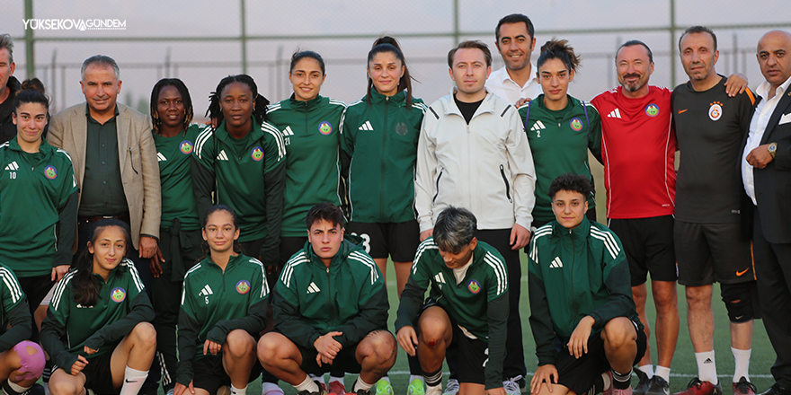 Yüksekova Spor, Kaymakam Hülür ile hazırlık maçında buluştu
