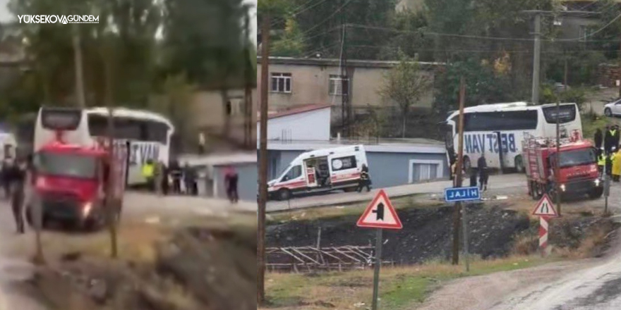 Uludere’de yolcu otobüsü ile tır çarpıştı: 1 ölü, 14 yaralı