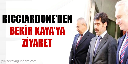 Rıccıardone'den Bekir Kaya'ya Ziyaret