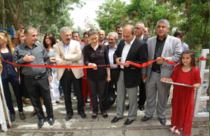 Musa anter parkı hizmete girdi