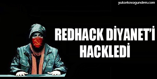 Redhack, Diyanet'i hackledi