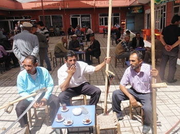 Tırpancılar iş bulamıyor!