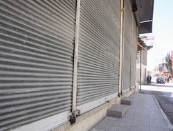 Cizre'de kepenkler kapatıldı