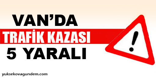 Van'da Trafik Kazası: 5 yaralı