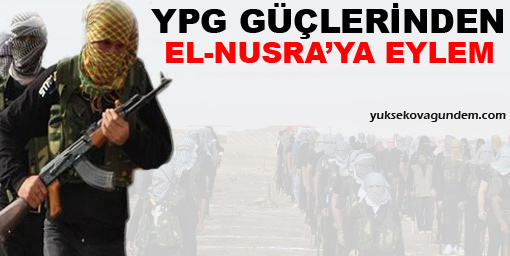 YPG güçlerinden El-Nusra'ya eylem
