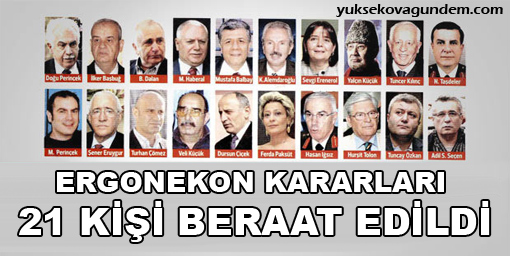 İşte Ergenekon kararları