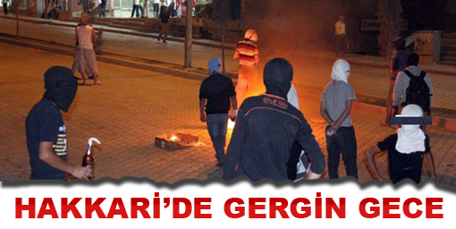 Hakkari'de Gergin Gece