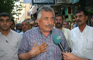Siirt'te valilik yasağına protesto