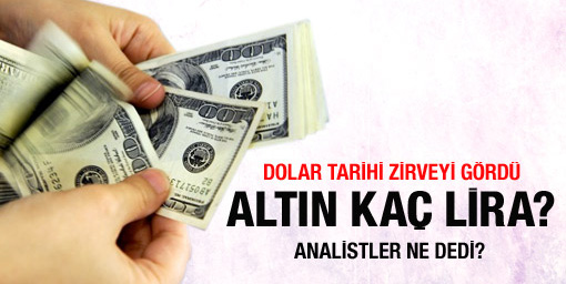 Dolarda tarihi rekor! İşte yeni fiyatı