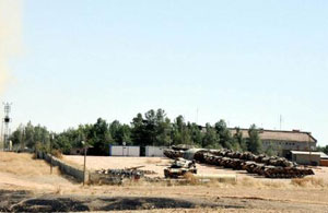 Suruç'ta tankların nöbeti sürüyor