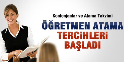 Öğretmen Atama Tercihleri Başladı