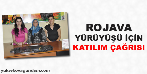 Rojava yürüyüşü için katılım çağrısı