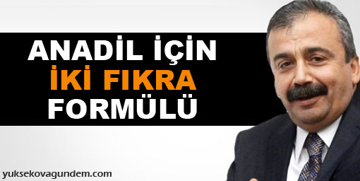 Anadil için 'iki fıkra' formülü