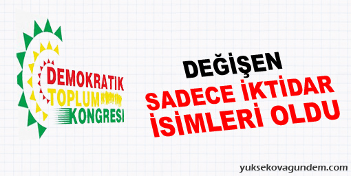 DTK: Değişen sadece iktidar isimleri oldu