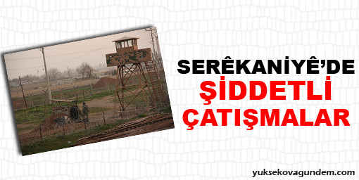 Serêkaniyê'de gece boyu çatışma