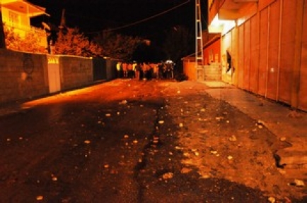 Anadil eylemine müdahale: 2 gözaltı