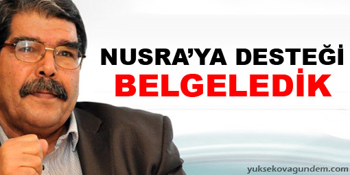 'Nusraya desteği belgeledik'
