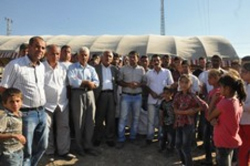 Arazileri için eylem yapan köylüler AKP'ye tepkili!