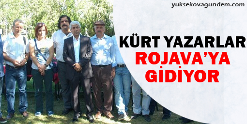 Kürt yazarlar Rojava'ya gidiyor
