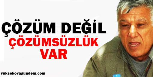 KCK: Çözüm değil çözümsüzlük var