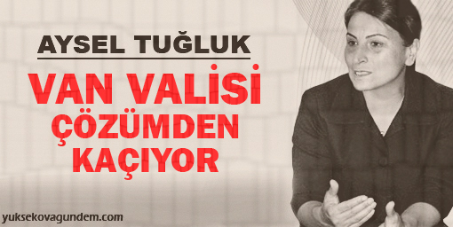 Tuğluk: Van Valisi çözümden kaçıyor