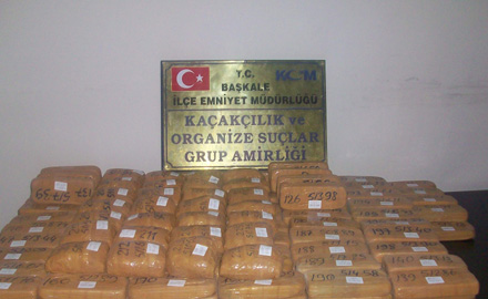 Başkale'de Uyuşturucu Operasyonu