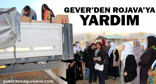 Yüksekovalı kadınlardan Rojava'ya yardım