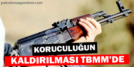 Koruculuğun kaldırılması yarın TBMMde görüşülecek