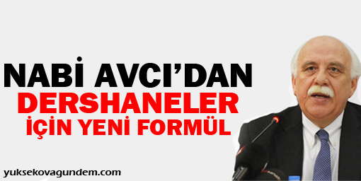Dershaneler için yeni formül