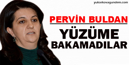 Buldan; benim yüzüme bakamadılar
