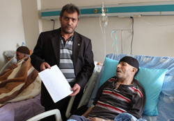 Hemşireyle tartışınca taburcu edildi