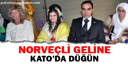 Norveçli Geline Kato'da Düğün