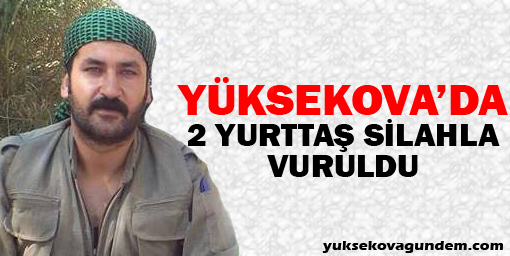 Yüksekova'da 2 yurttaş silahla vuruldu