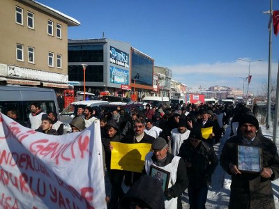 Çaldıran'da Yüksekova Protestosu!