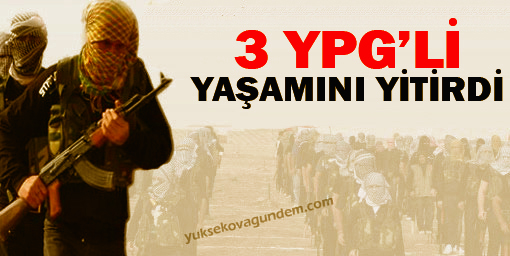3 YPG'li yaşamını yitirdi