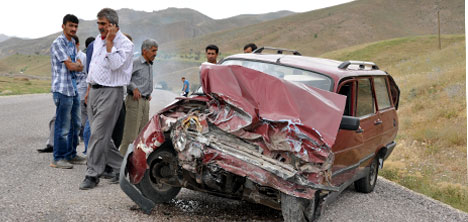 Esendere yolunda kaza: 5 yaralı