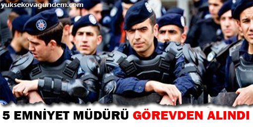 Emniyet'te deprem