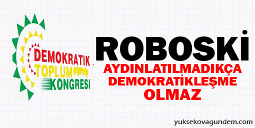 DTK: Roboski aydınlatılmadıkça demokratikleşme olmaz