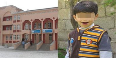 Okulda oyun oynarken başına buz kütlesi düştü!