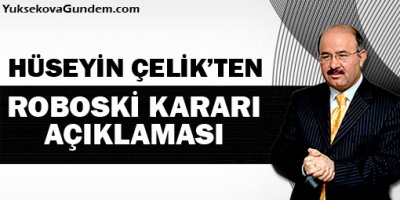 AKP'li Çelik'ten 'Roboski kararı' açıklaması