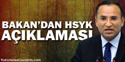 Bozdağ': 'Şuanda açığa alınmış kimse yoktur'