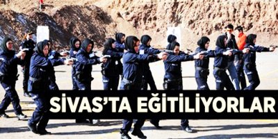 Afgan Kadın Polisler, Sivas'ta Terfi Eğitimi Alıyor