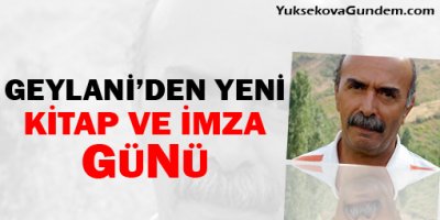 Geylani'den yeni kitap ve imza günü