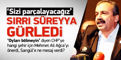 'CHP'yi paramparça edeceğiz'