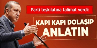 'Kapı Kapı Dolaşın' Talimatı