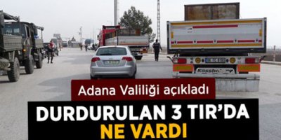 'TIR'larda MİT'in personeli vardı'