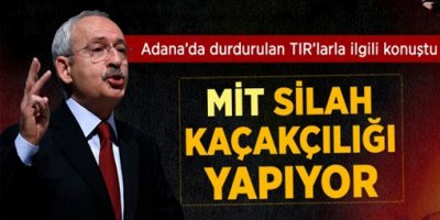 MİT, Silah Kaçakçılığı Yapıyor